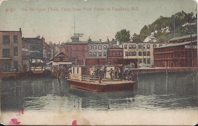 Skillypot Chain Ferry, Rondout